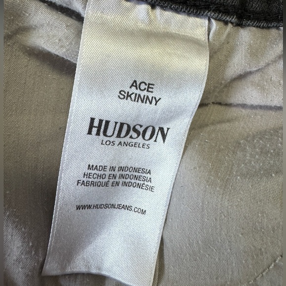 HUDSON ACE Skinny Man’s Gray Jeans in Size 34 - Picture 10 of 10